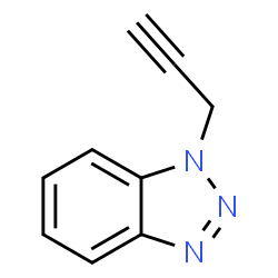 ChemSpider 2D Image | 1-Propargyl-1H-benzotriazole | C9H7N3