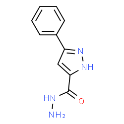 ChemSpider 2D Image | 3-Phenyl-1H-pyrazole-5-carbohydrazide | C10H10N4O
