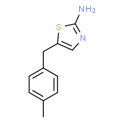 ChemSpider 2D Image | 5-(4-Methylbenzyl)thiazol-2-amine | C11H12N2S