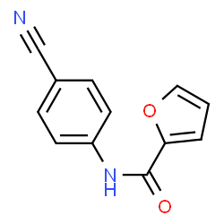 ChemSpider 2D Image | N-(4-Cyanophenyl)-2-furamide | C12H8N2O2