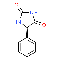 ChemSpider 2D Image | (5R)-5-Phenyl-2,4-imidazolidinedione | C9H8N2O2