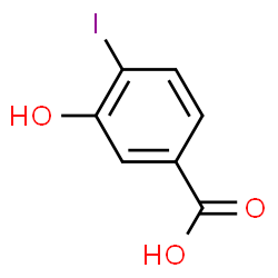ChemSpider 2D Image | 3-Hydroxy-4-iodobenzoic acid | C7H5IO3