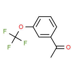 ChemSpider 2D Image | 3'-(Trifluoromethoxy)acetophenone | C9H7F3O2