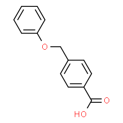ChemSpider 2D Image | 4-(Phenoxymethyl)benzoic acid | C14H12O3