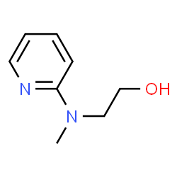 ChemSpider 2D Image | 2-(Methyl-2-pyridinylamino)ethanol | C8H12N2O