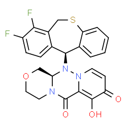 ChemSpider 2D Image | baloxavir | C24H19F2N3O4S