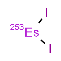 ChemSpider 2D Image | diiodoeinsteinium-253 | 253EsI2