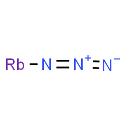 ChemSpider 2D Image | Rubidium azide | N3Rb