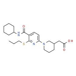 ChemSpider 2D Image | AZD-4017 | C22H33N3O3S
