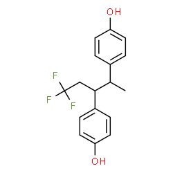 ChemSpider 2D Image | Terfluranol | C17H17F3O2
