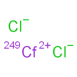 ChemSpider 2D Image | californium-249(2+);dichloride | 249CfCl2