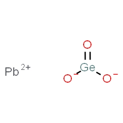 ChemSpider 2D Image | lead-metagermanate | GeO3Pb