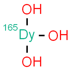ChemSpider 2D Image | (~165~Dy)Dysprosium trihydroxide | H3165DyO3