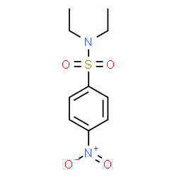 ChemSpider 2D Image | N,N-Diethyl-4-nitrobenzenesulfonamide | C10H14N2O4S