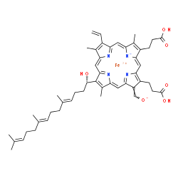 ChemSpider 2D Image | heme a | C49H56FeN4O6