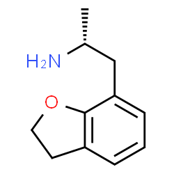 ChemSpider 2D Image | (2R)-1-(2,3-Dihydro-1-benzofuran-7-yl)-2-propanamine | C11H15NO