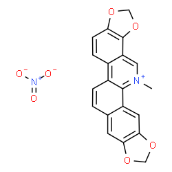 ChemSpider 2D Image | sanguinarine nitrate | C20H14N2O7