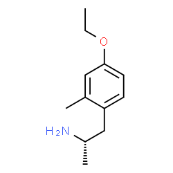 ChemSpider 2D Image | (2S)-1-(4-Ethoxy-2-methylphenyl)-2-propanamine | C12H19NO