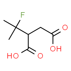 ChemSpider 2D Image | 2-(2-Fluoro-2-propanyl)succinic acid | C7H11FO4