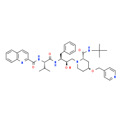 ChemSpider 2D Image | palinavir | C41H52N6O5