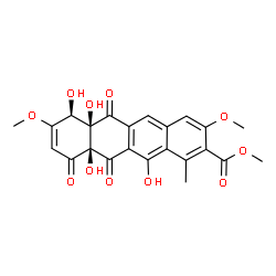 ChemSpider 2D Image | Tetracenomycin C | C23H20O11