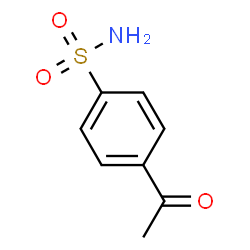 ChemSpider 2D Image | 4-Acetylbenzenesulfonamide | C8H9NO3S