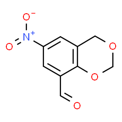 ChemSpider 2D Image | 6-Nitro-4H-1,3-benzodioxine-8-carbaldehyde | C9H7NO5