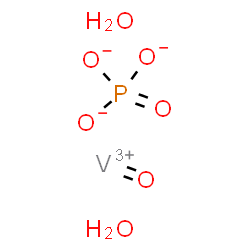 ChemSpider 2D Image | Oxovanadium(3+) phosphate hydrate (1:1:2) | H4O7PV