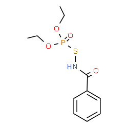 ChemSpider 2D Image | N-diethoxyphosphorylsulfanylbenzamide | C11H16NO4PS