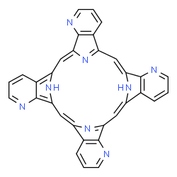 ChemSpider 2D Image | (2Z,10Z,19Z,29Z)-5,14,23,32,37,38,39,40-Octaazanonacyclo[28.6.1.1~3,10~.1~12,19~.1~21,28~.0~4,9~.0~13,18~.0~22,27~.0~31,36~]tetraconta-1(37),2,4,6,8,10,12(39),13,15,17,19,21,23,25,27,29,31,33,35-nonad
ecaene | C32H18N8