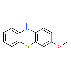 ChemSpider 2D Image | phenothiazine, 3-methoxy- | C13H11NOS