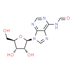 ChemSpider 2D Image | N-Formyladenosine | C11H13N5O5