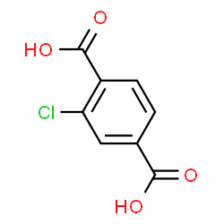 ChemSpider 2D Image | 2-Chloroterephthalic acid | C8H5ClO4