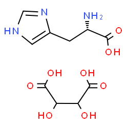 ChemSpider 2D Image | L-Histidine 2,3-dihydroxysuccinate (1:1) | C10H15N3O8