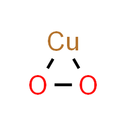ChemSpider 2D Image | [Hydrogen peroxido(2-)-kappa~2~O,O']copper | CuO2