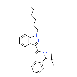 ChemSpider 2D Image | 5-fluoro-tert-Butylbenzyl-PINACA | C24H30FN3O