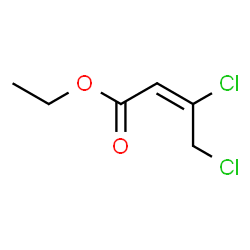 ChemSpider 2D Image | Ethyl (2E)-3,4-dichloro-2-butenoate | C6H8Cl2O2
