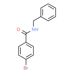 ChemSpider 2D Image | N-Benzyl-4-bromobenzamide | C14H12BrNO