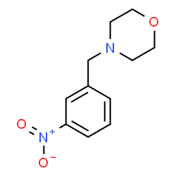 ChemSpider 2D Image | 4-(3-Nitrobenzyl)morpholine | C11H14N2O3