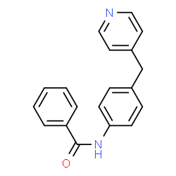 ChemSpider 2D Image | N-[4-(4-Pyridinylmethyl)phenyl]benzamide | C19H16N2O