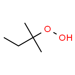 ChemSpider 2D Image | tert-amylhydroperoxide | C5H12O2