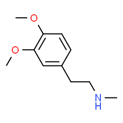 ChemSpider 2D Image | N-Methylhomoveratrylamine | C11H17NO2