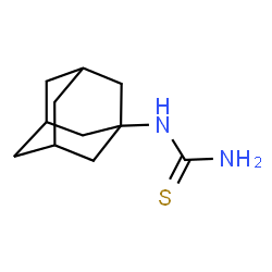 ChemSpider 2D Image | 1-Adamantan-1-ylthiourea | C11H18N2S