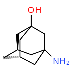 ChemSpider 2D Image | (5R,7S)-3-Amino-1-adamantanol | C10H17NO