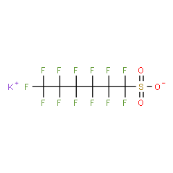 ChemSpider 2D Image | Potassium perfluorohexanesulfonate | C6F13KO3S
