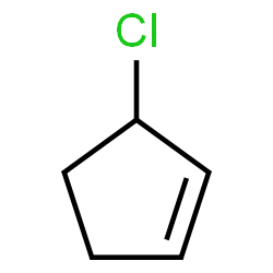 ChemSpider 2D Image | 3-Chlorocyclopentene | C5H7Cl