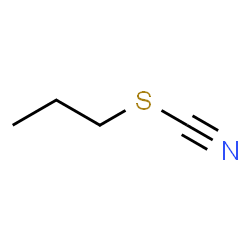 ChemSpider 2D Image | Propyl thiocyanate | C4H7NS