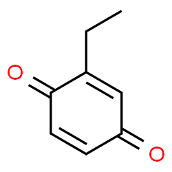 ChemSpider 2D Image | 2-Ethyl-1,4-benzoquinone | C8H8O2