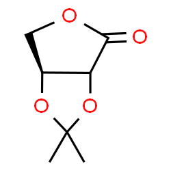 ChemSpider 2D Image | (6aS)-2,2-Dimethyldihydrofuro[3,4-d][1,3]dioxol-4(3aH)-one | C7H10O4