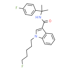 ChemSpider 2D Image | 4-fluoro-CUMYL-5-fluoro-PICA | C23H26F2N2O